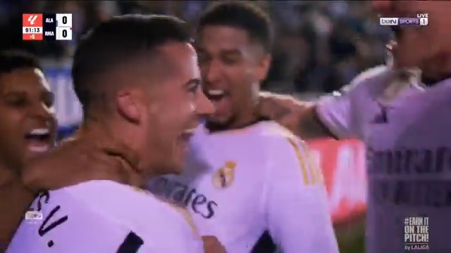 🔥⏱️ في الوقت القاتل لوكاس فاسكيز يُسجل هدف الفوز للملكي #الدوري_الإسباني | #ريال_مدريد | #ديبورتيفو_ألافيس