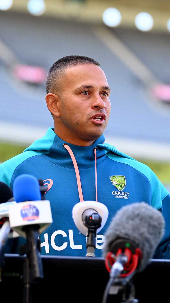 An emotional Usman Khawaja addresses why he's speaking up for human rights issues this summer ☮️ #AUSvPAK