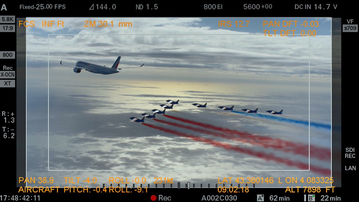 #ATHOSA350 | Watch the behind-the-scenes footage! AIRBORNE FILMS Airbus Patrouille de France Armée de l'Air et de l'Espace