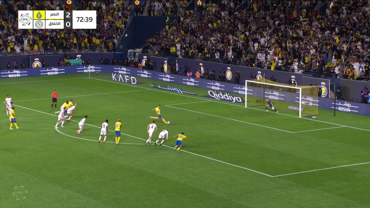 هدددددف!⚽ رونالدو يسجل الهدف الثالث من علامة الجزاء🔥⚽️ #دوري_روشن_السعودي #النصر_الاتفاق | #SSC