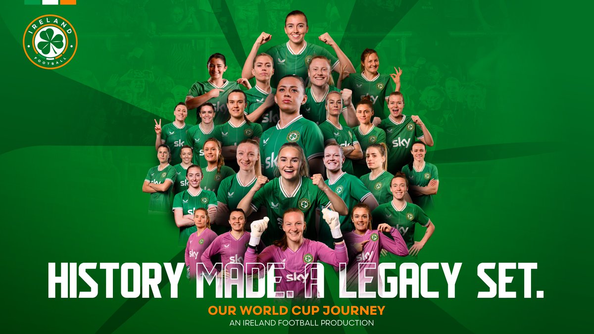 History Made. A Legacy Set. Watch below or on our YouTube ☘️ #COYGIG