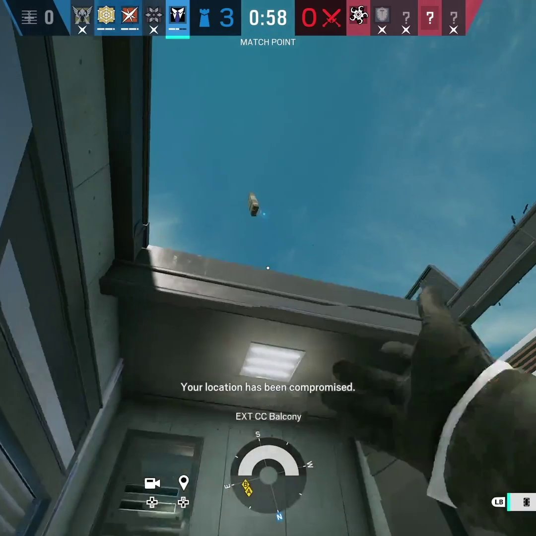 🫨 Bro's Siege-senses were tingling. What's the best C4 you've ever thrown? 🎥 u/60lus