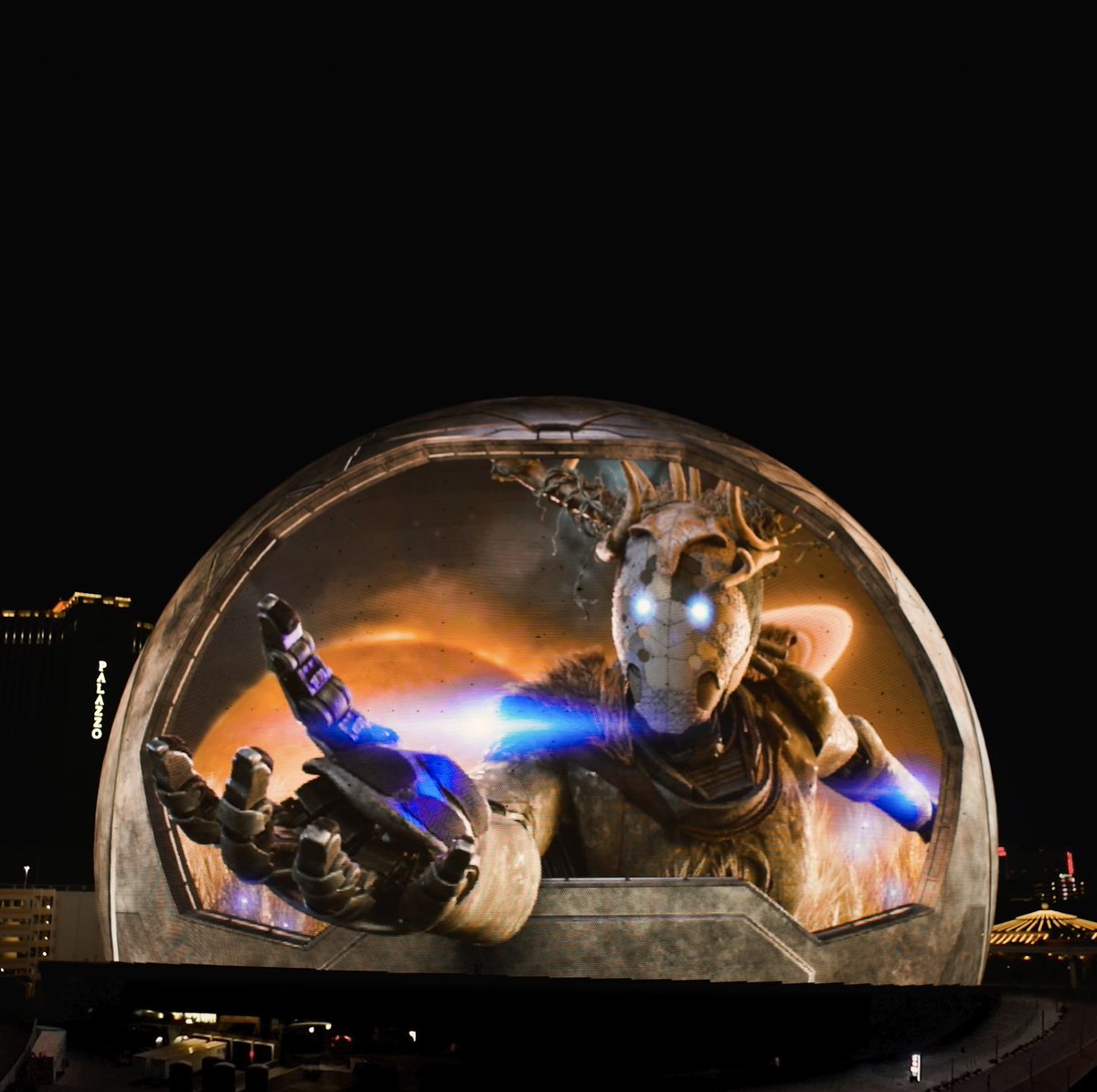Drones make the Sphere exponentially more cool