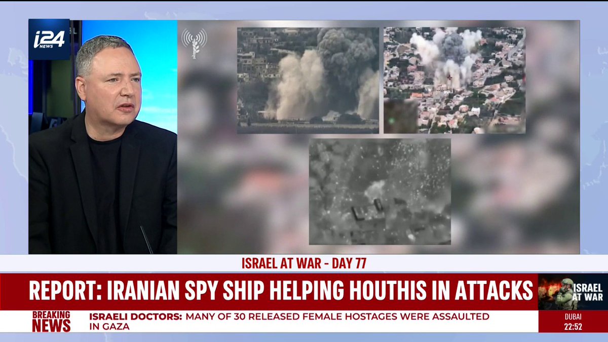 'We're normalizing the abnormal. The Houthis are a bunch of thugs and need to be put in their place. They cannot be allowed to impede the global supply chain' Dan Perry & Jason Brodsky join @Nicole_Zedek to discuss the Red Sea crisis: