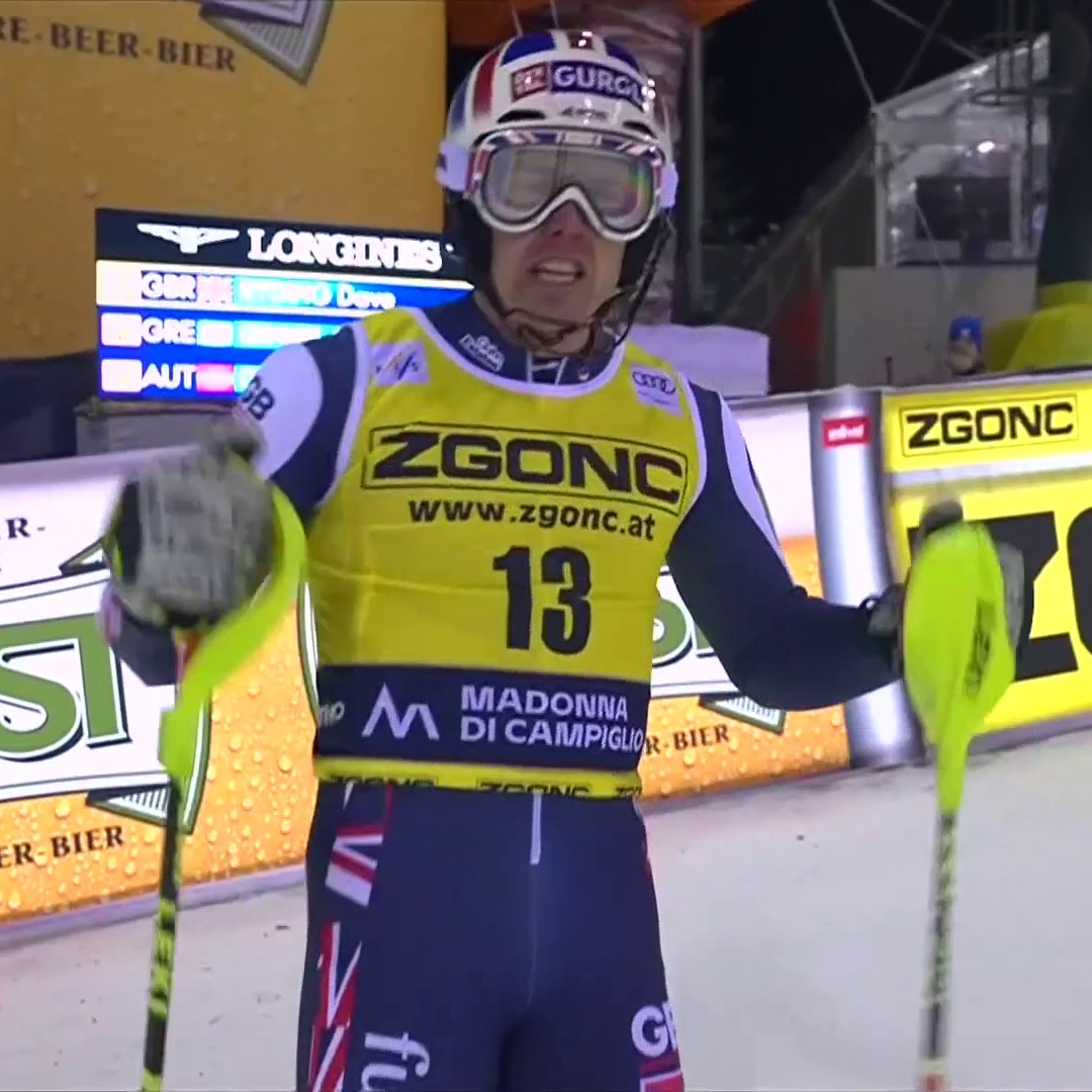 WORLD CUP BRONZE FOR Dave Ryding!! The Rocket delivers again 🚀🥉