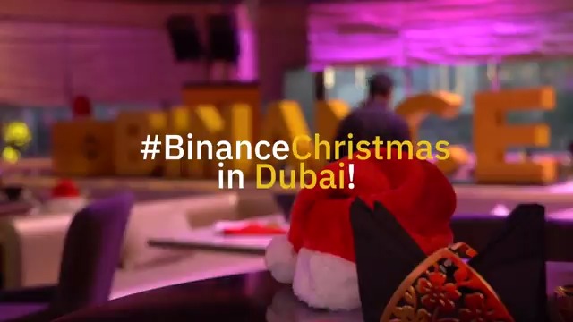 #BinanceChristmas in Dubai, what a night 🎄 #Binance Co-Founder, Yi He, joined the celebrations alongside the 300+ crypto enthusiasts in attendance to enjoy an evening full of activities! Here's how it went down 👇