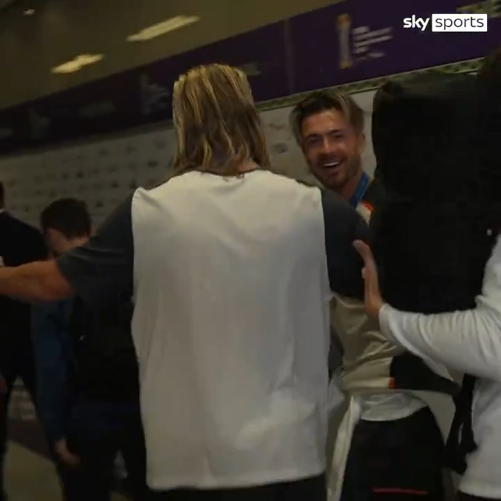 No getting past Jack Grealish's security 🤣🤣