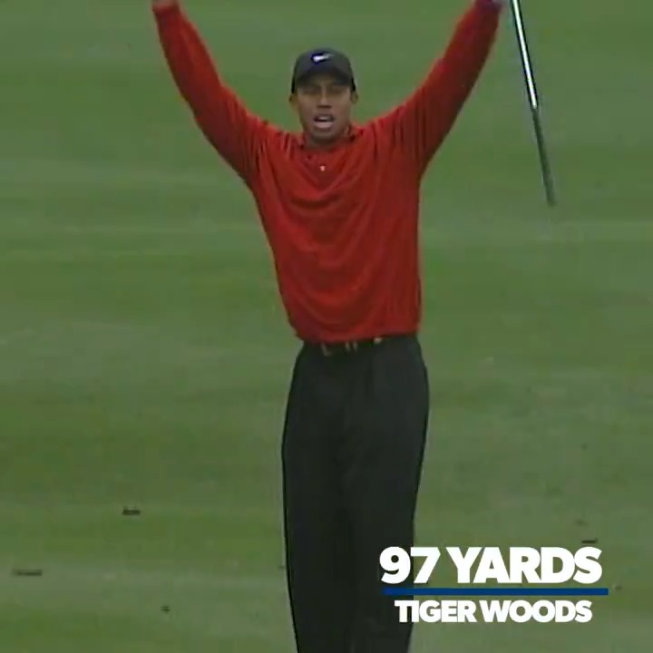 One hour of hole-outs … But they increasingly get longer, yard-by-yard. (1-200)