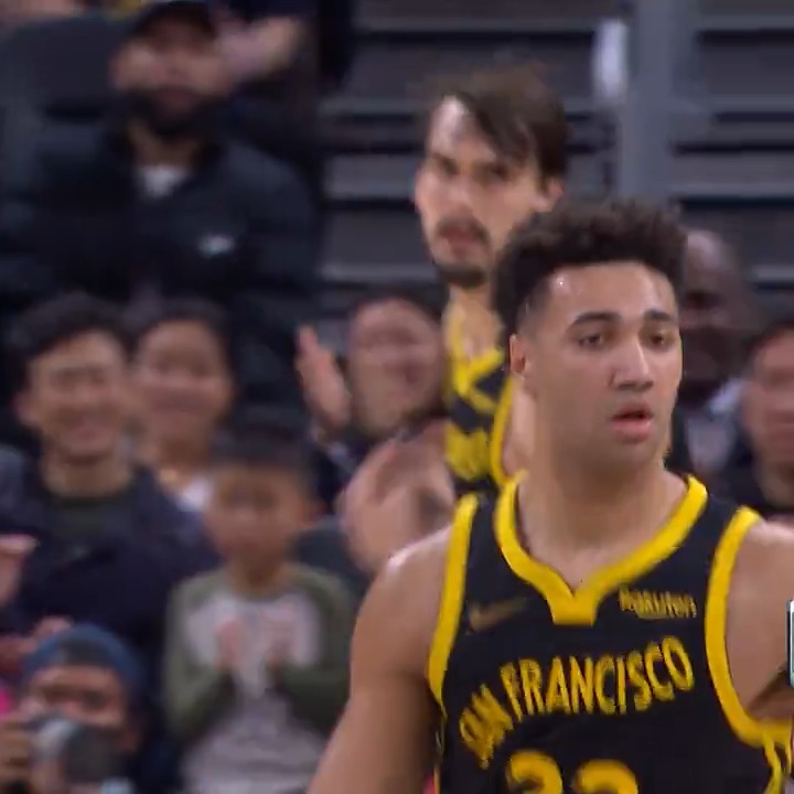 Trayce with the denial. Trayce with the DUNK 💪 📺 NBC Sports Bay Area & CA