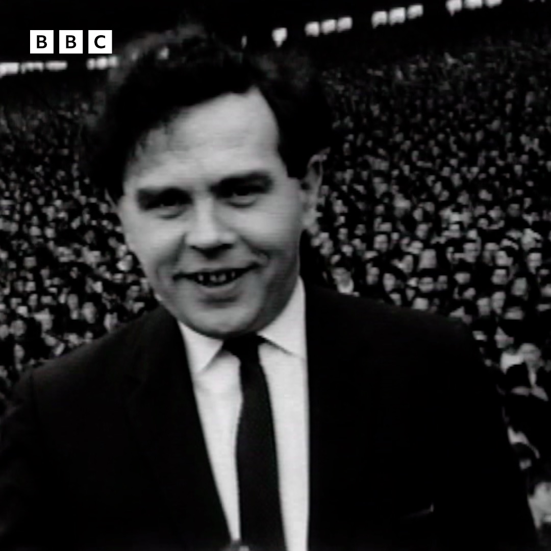 "I've never seen anything like this Liverpool crowd." Liverpool play Arsenal at Anfield this evening. In 1964, Panorama's John Morgan was in attendance for the same fixture, where he was awestruck by the Liverpool fans singing pop on the Kop.