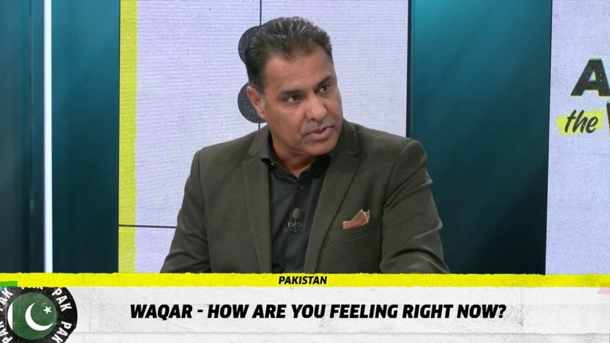 How do you feel about Pakistan cricket at the moment? Waqar Younis : 'Not that great to be honest'