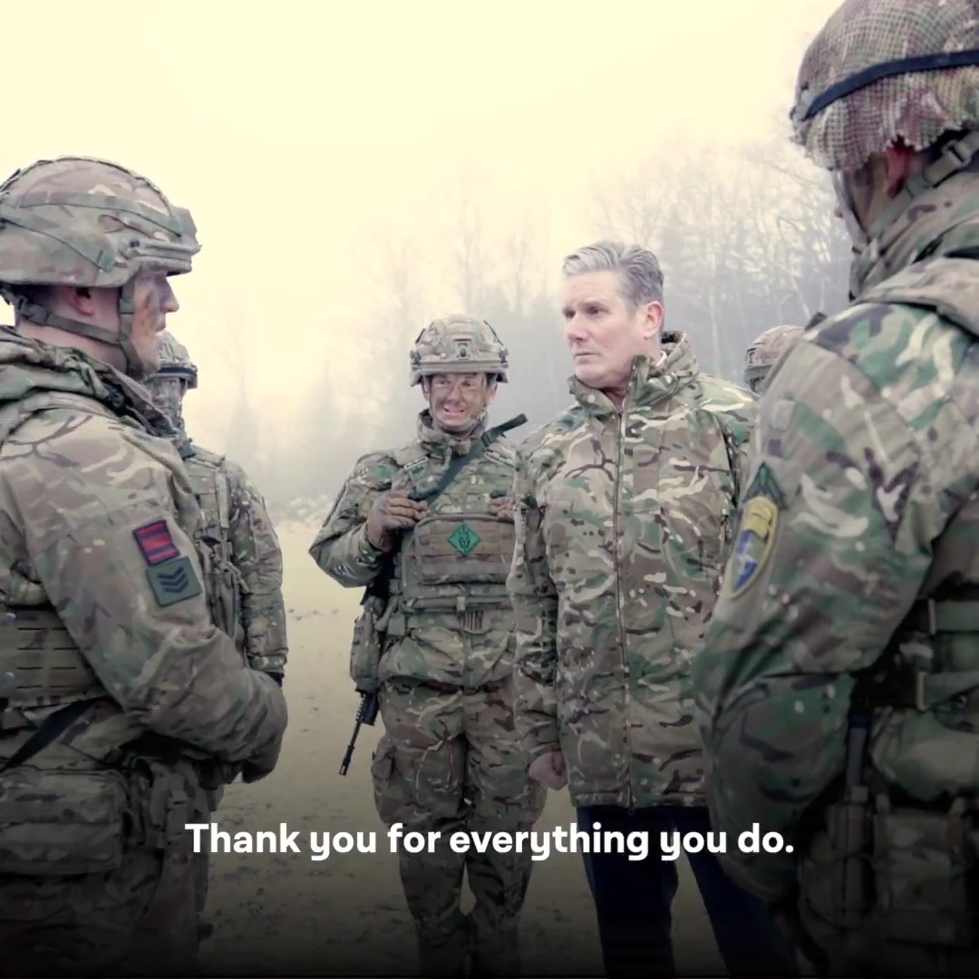 I would like to wish a merry Christmas to all the members of our Armed Forces working tirelessly to keep us safe across the world. We are deeply thankful for the sacrifices you and your loved ones make.