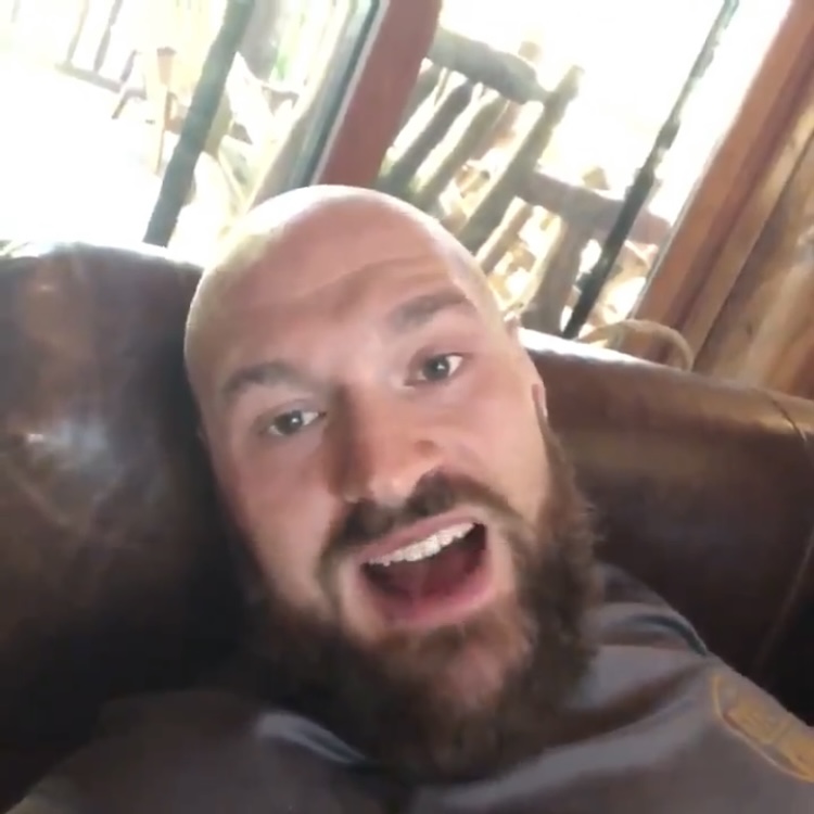 When Tyson Fury called out Jarrell Milller for a $100,000 spar or bare-knuckle fight while in training for Deontay Wilder… [🎥 TYSON FURY]