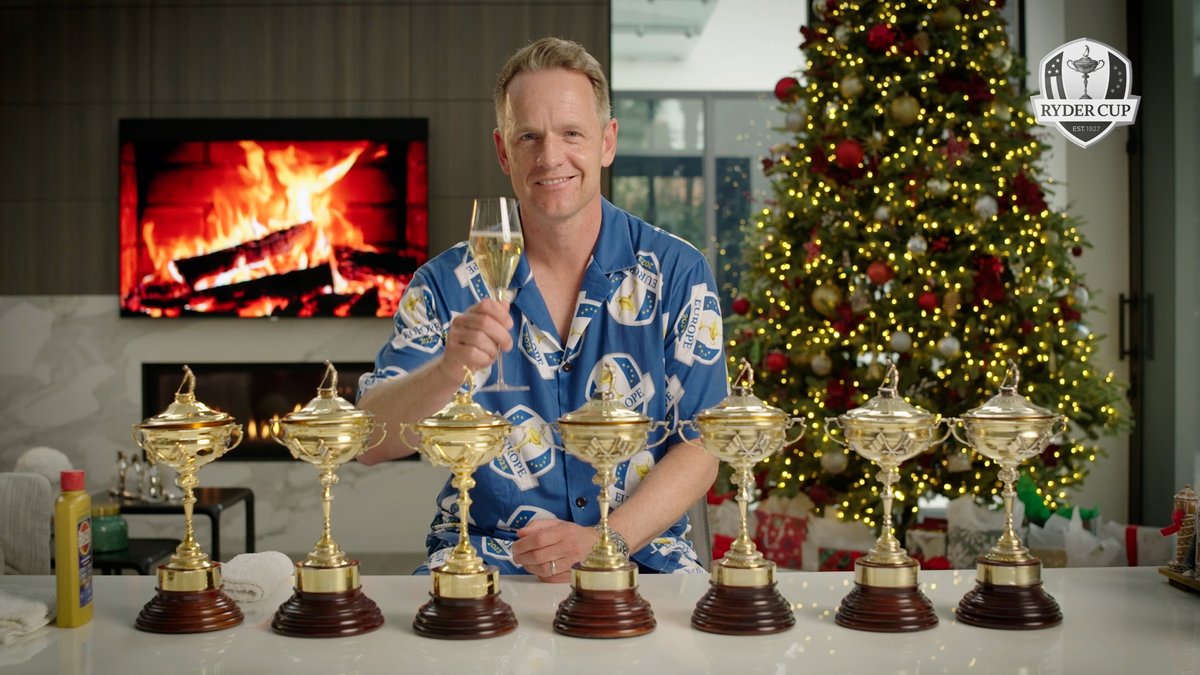 Do you hear what I hear? 🏆 Luke Donald | #RyderCup