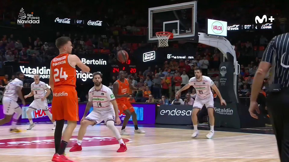 ยฟยกQUรรรรรรรรรรรรรยด!? ๐ฑ๐ฑ๐ฑ๐ฑ๐ฑ ยกVAYA PASE SE ACABA DE INVENTAR MARTIN HERMANNSSON PARA TOURร! ยกQUร BARBARIDAD! ยกDIRECTA AL #Top10Toyota! ๐คฏ ๐ช Martin Hermannsson ๐บ Movistar Plus #LigaEndesa #ListosParaRomperla