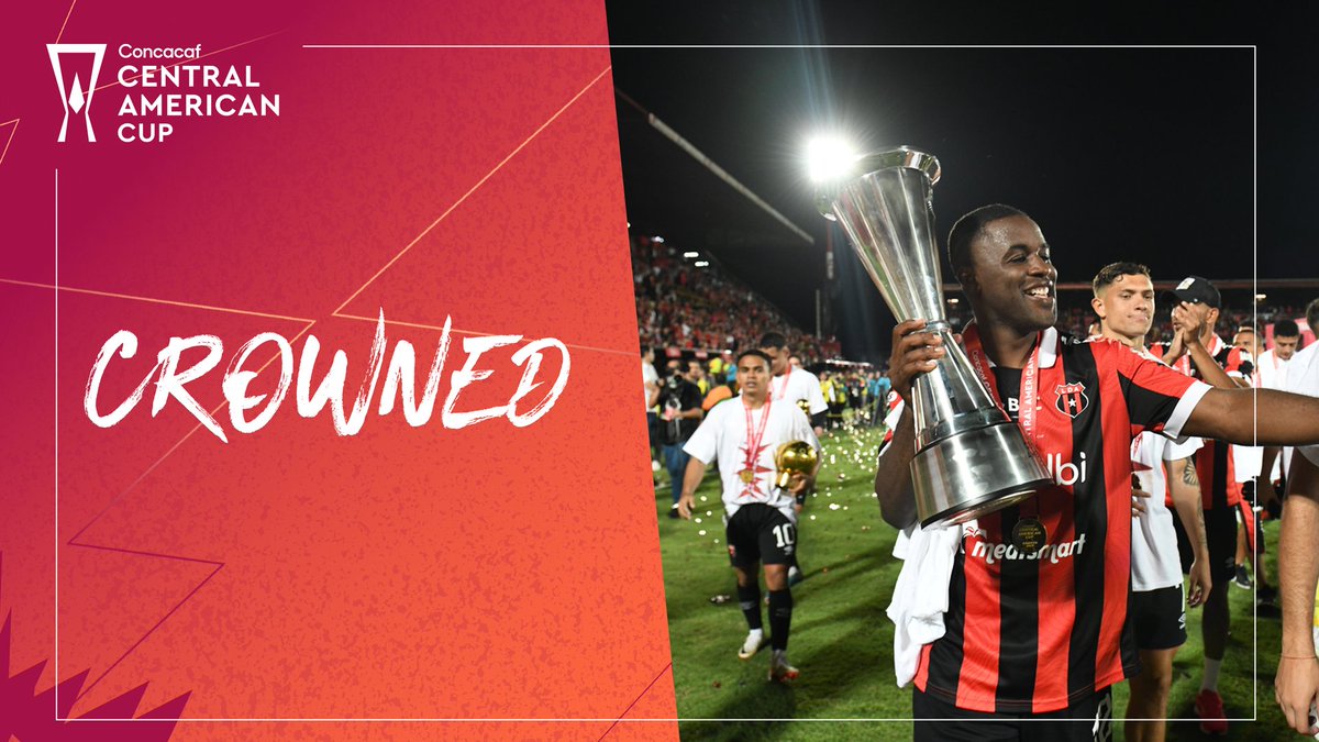 ¡El torneo perfecto del CAMPEÓN! 🦁 ⚫ 🔴 ¡Revive el camino del Alajuelense en la #CopaCentroamericana 2023! #Crowned