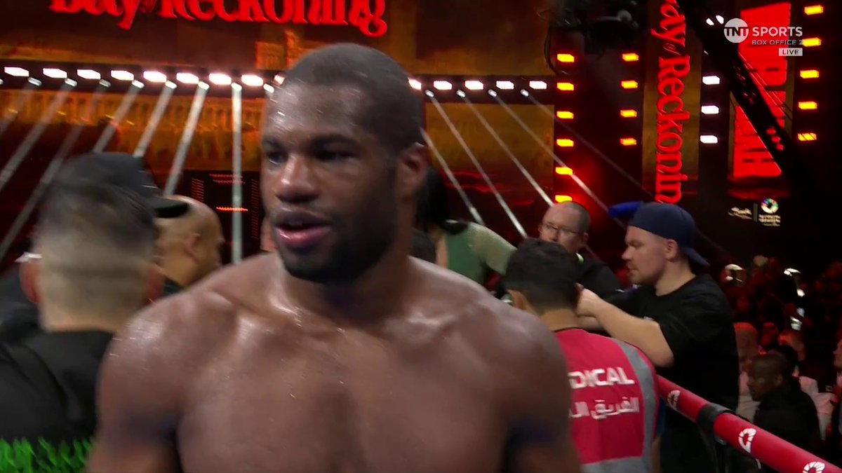 WITH SECONDS TO GO DANIEL DUBOIS GETS THE STOPPAGE!!! 🧨 Watch #DayOfReckoning LIVE on TNT Sports Box Office ▶️