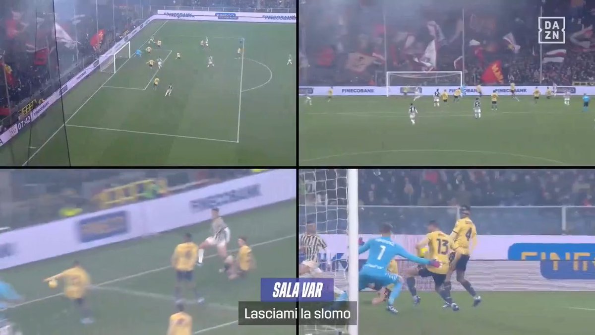 L'episodio del fallo di mano di Bani in #GenoaJuve L'analisi ad #OpenVAR su #DAZN 🖥️