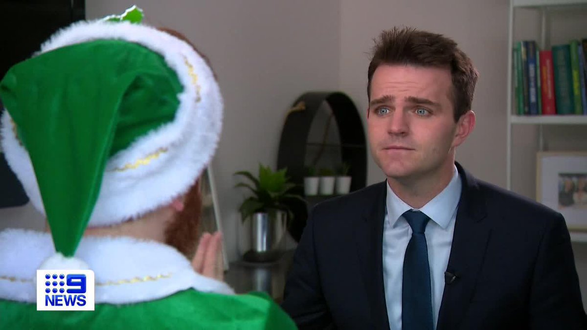 #BREAKING: Santa has been cleared to enter Australian Airspace and will arrive in Melbourne in just a few hours! Reid Butler #9News