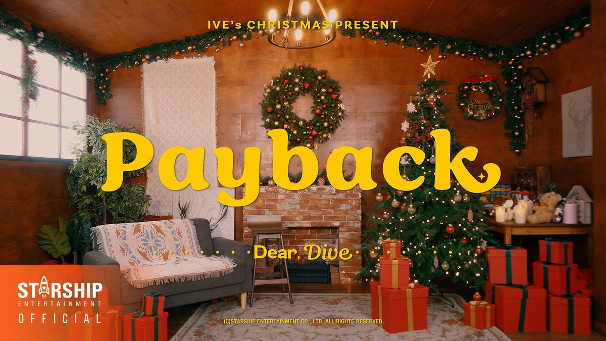🎥 IVE 🎄Payback🎄 | Dear.DIVE💗 #IVE #아이브 #Payback