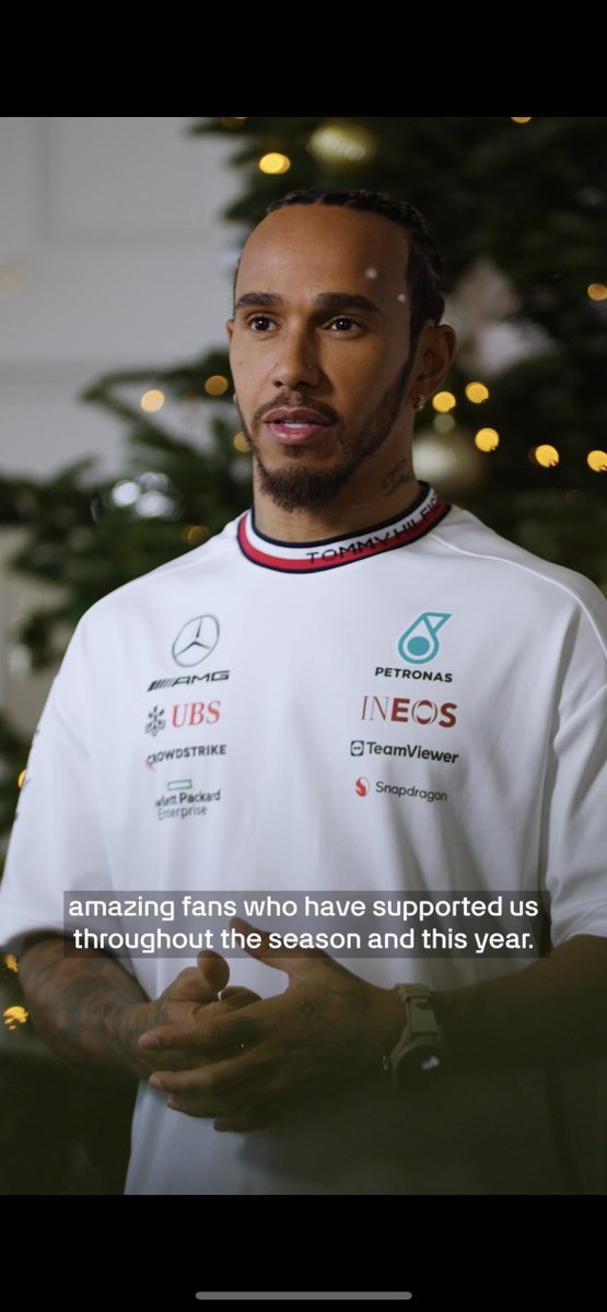 From Lewis and the whole Team. Merry Christmas! 🎄
