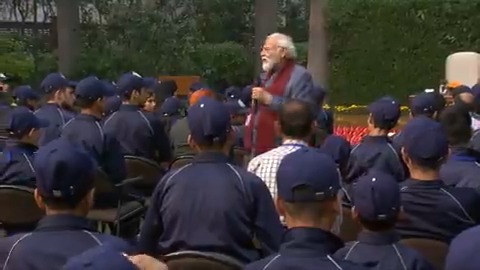 Had a memorable interaction with students from Jammu and Kashmir. Their enthusiasm and energy is truly admirable.