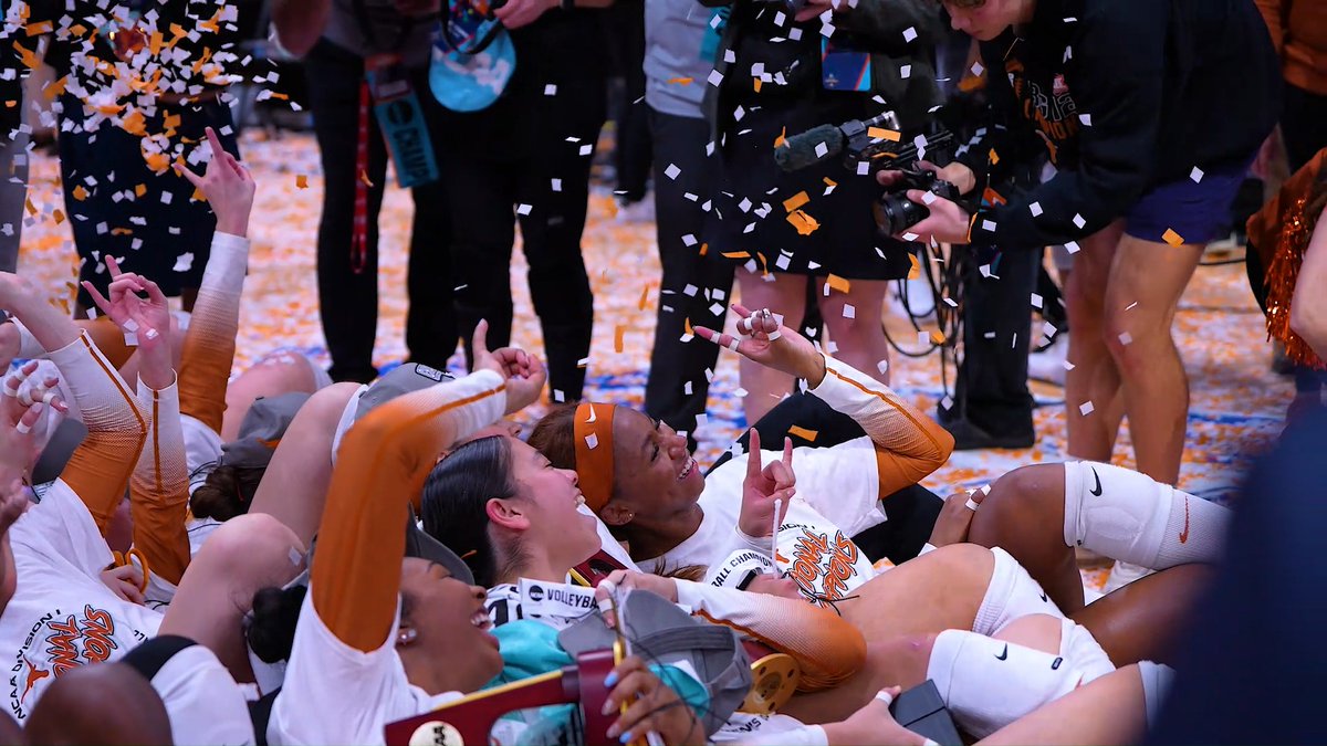 One week ago, we witnessed history in Tampa! ✨ #NCAAWVB