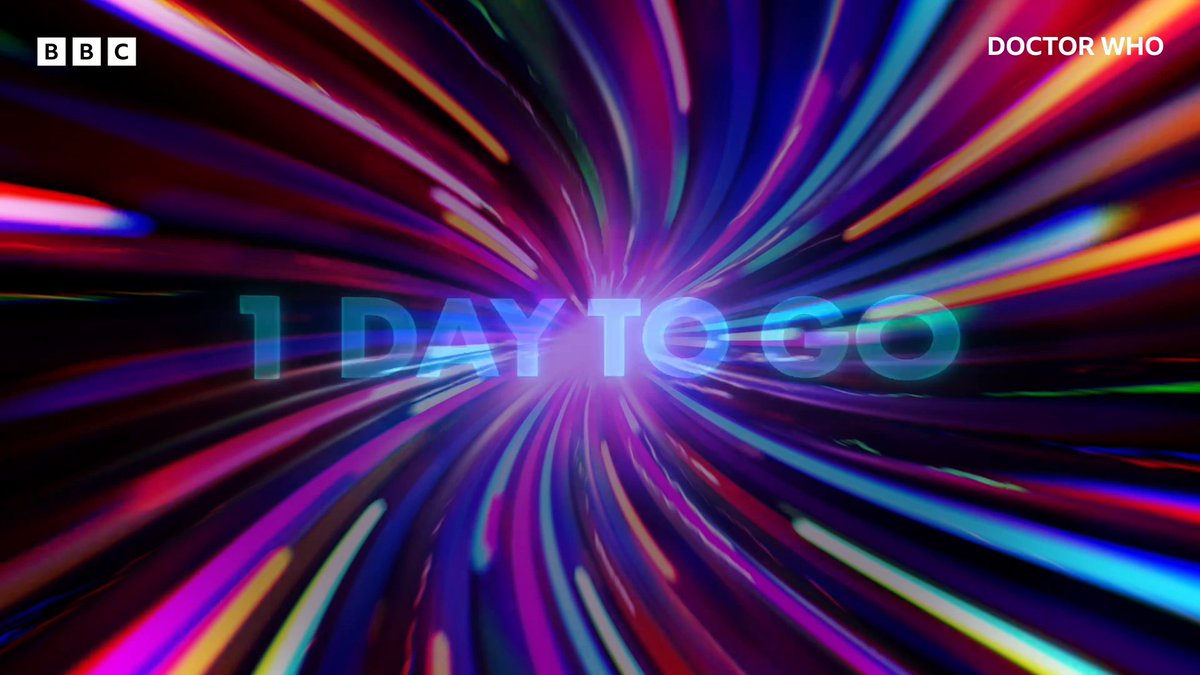 1 day to go! ❤️❤️➕🎄 #DoctorWho: The Church on Ruby Road, coming Christmas Day at 5:55pm GMT to BBC One in the UK and Ireland, BBC iPlayer in the UK and Disney+ in the rest of the world.