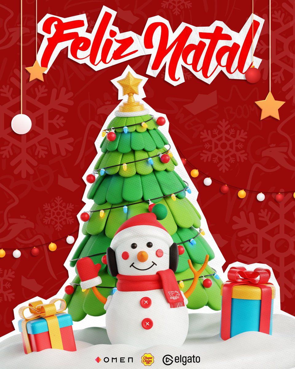 A família FTW deseja a tod@s um 𝗙𝗘𝗟𝗜𝗭 𝗡𝗔𝗧𝗔𝗟! 🎄✨ #ftwesports #ftwarmy #OMENFTW #CHUPACHUPSFTW #elgatoFTW