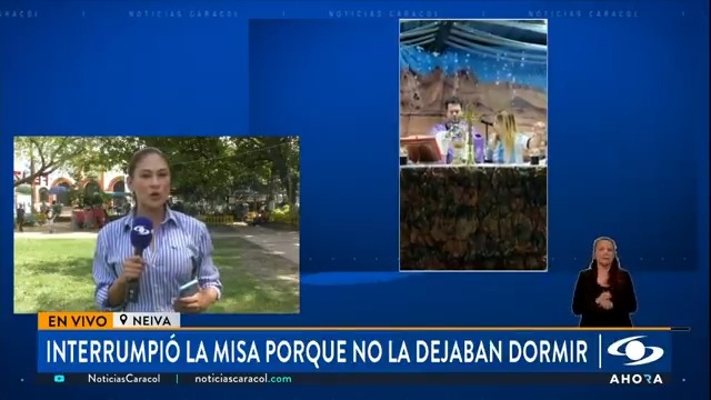 En Neiva, Huila, una mujer interrumpió una misa a las 5:00 a.m. pidiendo que respetaran su descanso, pues entraba a trabajar a las 7:00 a.m. El hecho se hizo viral y ha generado polémica. Más en