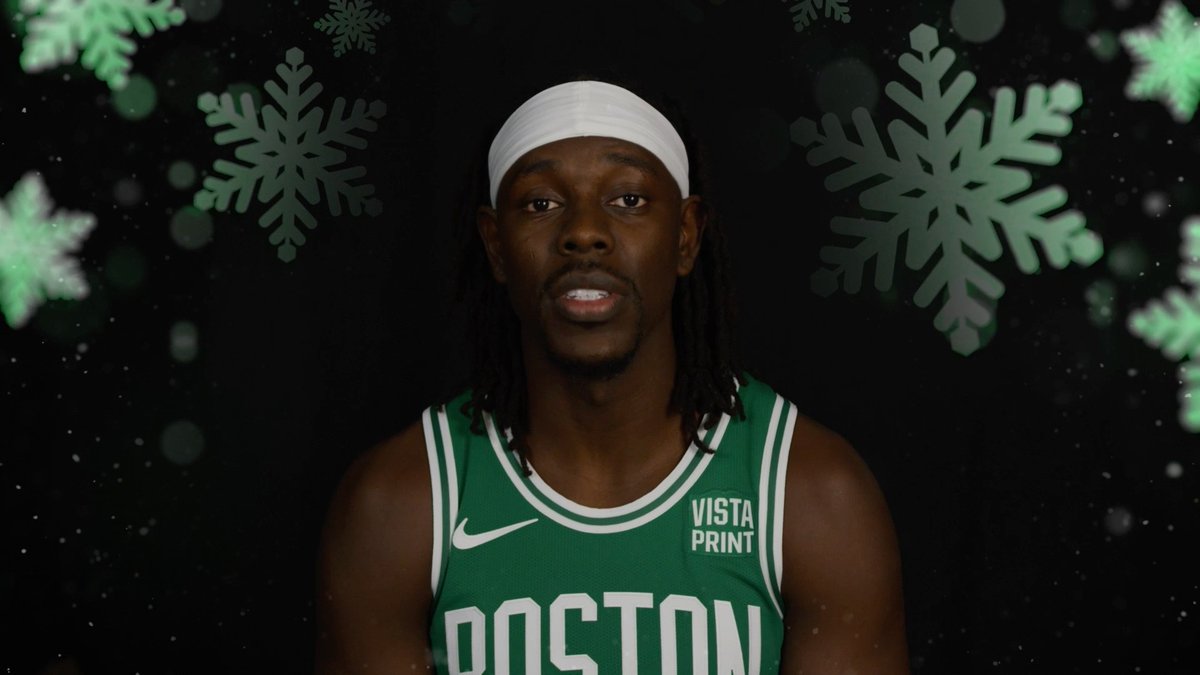 Happy Holidays to the best fans in basketball 💚