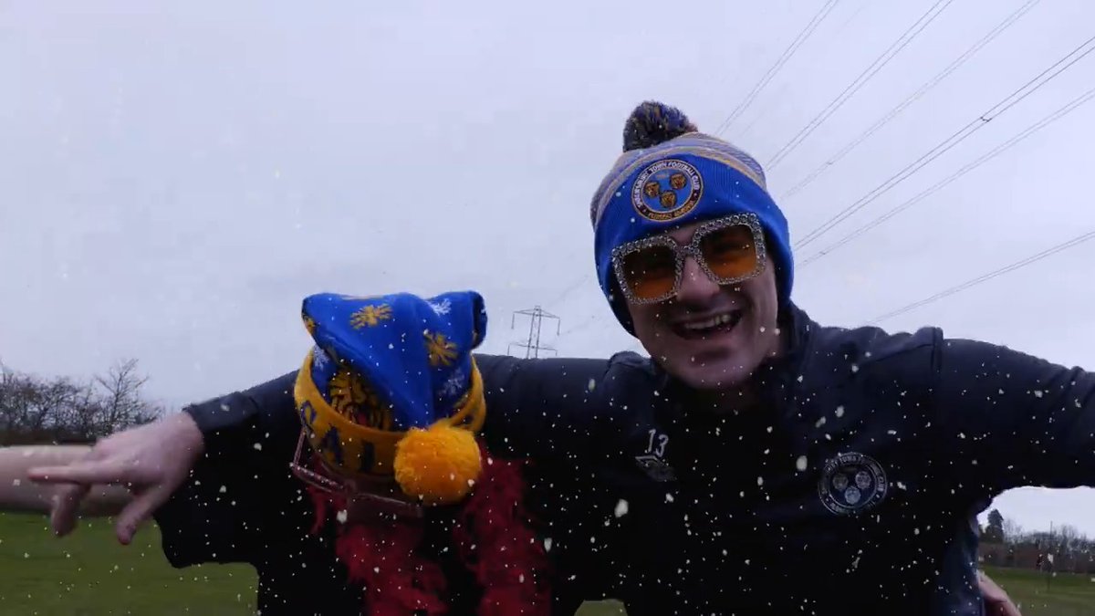 🎄 A message to you all from the lads on this fine Christmas morning... #Salop 🔷🔶