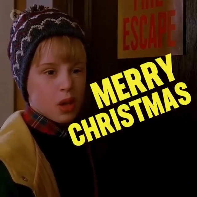 "Merry Christmas, ya filthy animal, and Happy New Year."