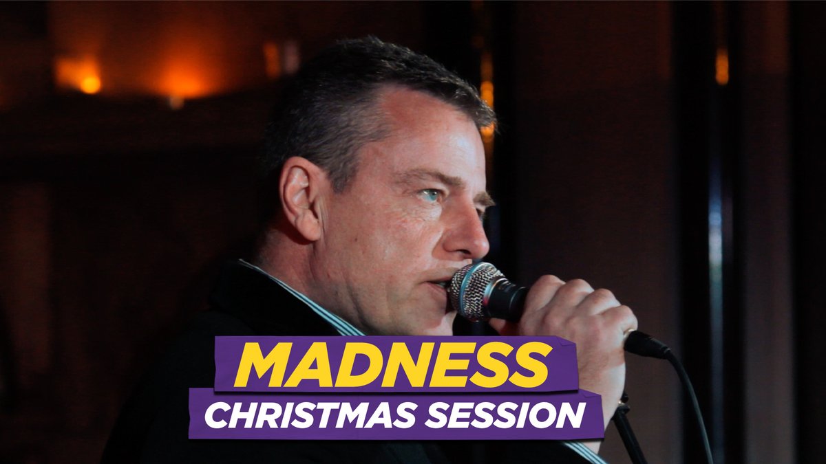 ๐ถ My girl's mad at me...๐ถ Throwback to one of our favourite Absolute Radio Christmas Sessions, the excellent Madness at House of St Barnabas in 2011 ๐