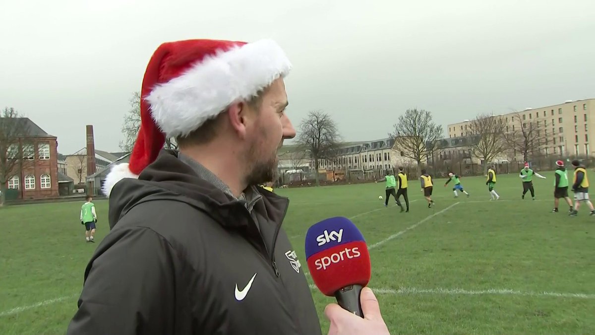 🗣️ "People from all nationalities and backgrounds come together using the power of football." We were at Street Soccer Scotland's annual Christmas Day football match at Leith Links and spoke to DavidDuke and Stuart Lovell on the importance of the work they do ⬇️