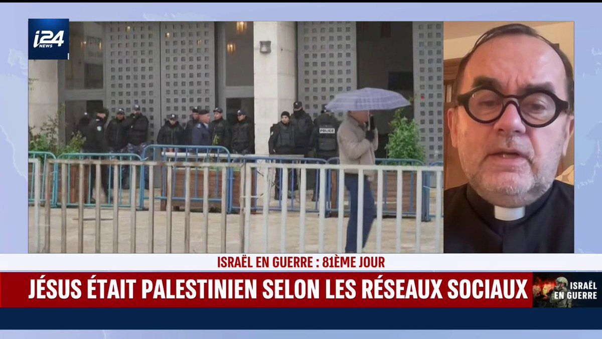 "Si Jésus était né en 1942, il aurait été déporté à Auschwitz. S'il était né aujourd'hui, il serait peut-être otage à Gaza." Patrick Desbois, prêtre, écrivain