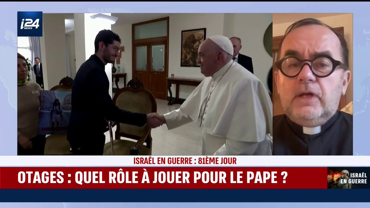 "Lorsqu'on a voulu se défaire de Daech, on n'a pas compté les 46 000 civils morts. Je ne suis pas pour les bombardements massifs à Gaza, mais ce 'deux poids, deux mesures' est 'bizarre'." Patrick Desbois, prêtre, écrivain