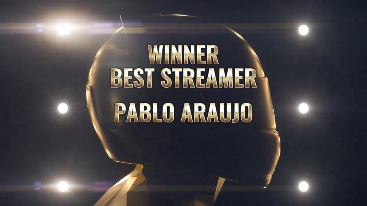 The 2023 VCO SIMMY AWARDS announcements continue! 🏆 BEST STREAMER 🏆 ⏩ Pablo Araujo #vcoesports #vcosimmyawards Pablo Araujo