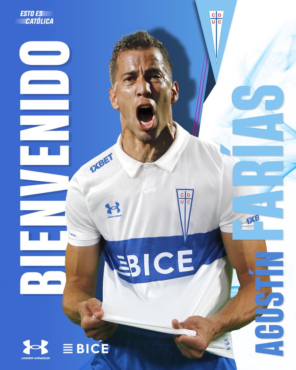 ¡Démosle la bienvenida a Agustín Farías como nuevo refuerzo de #LosCruzados! 🤝 Hemos sellado nuestro vínculo junto al volante para defender a La Franja por un año ✍️ A dejarlo todo por esta camiseta ⚪🔵, ¡y mucho éxito para este 2024!