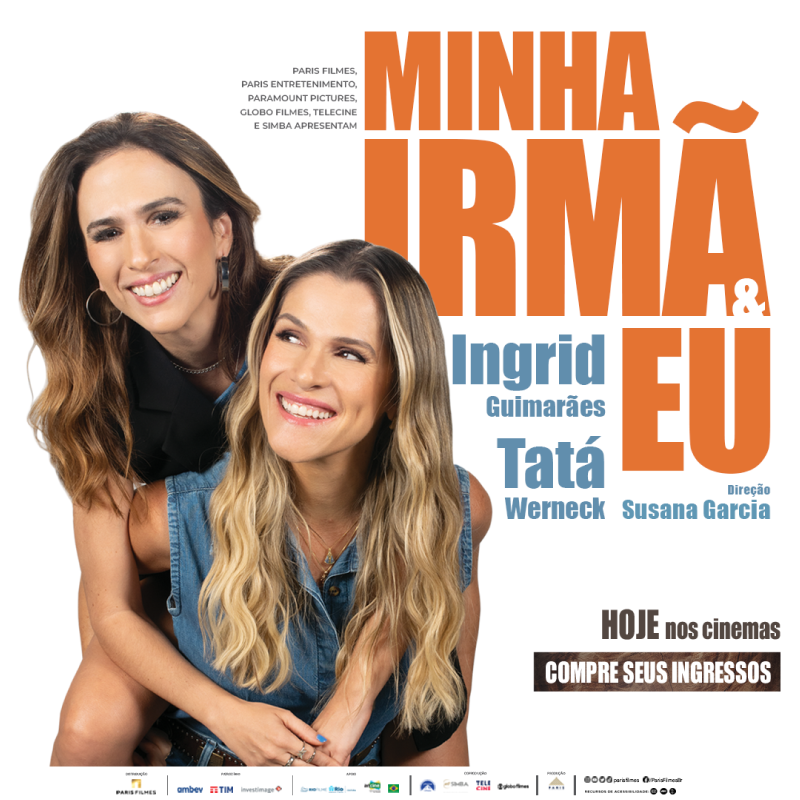 A dose perfeita de gargalhadas para o seu Natal! Junte sua família e divirta-se! #MinhaIrmãEEuOFilme, HOJE, exclusivamente nos cinemas. Compre seus ingressos🍿 #ParisFilmes
