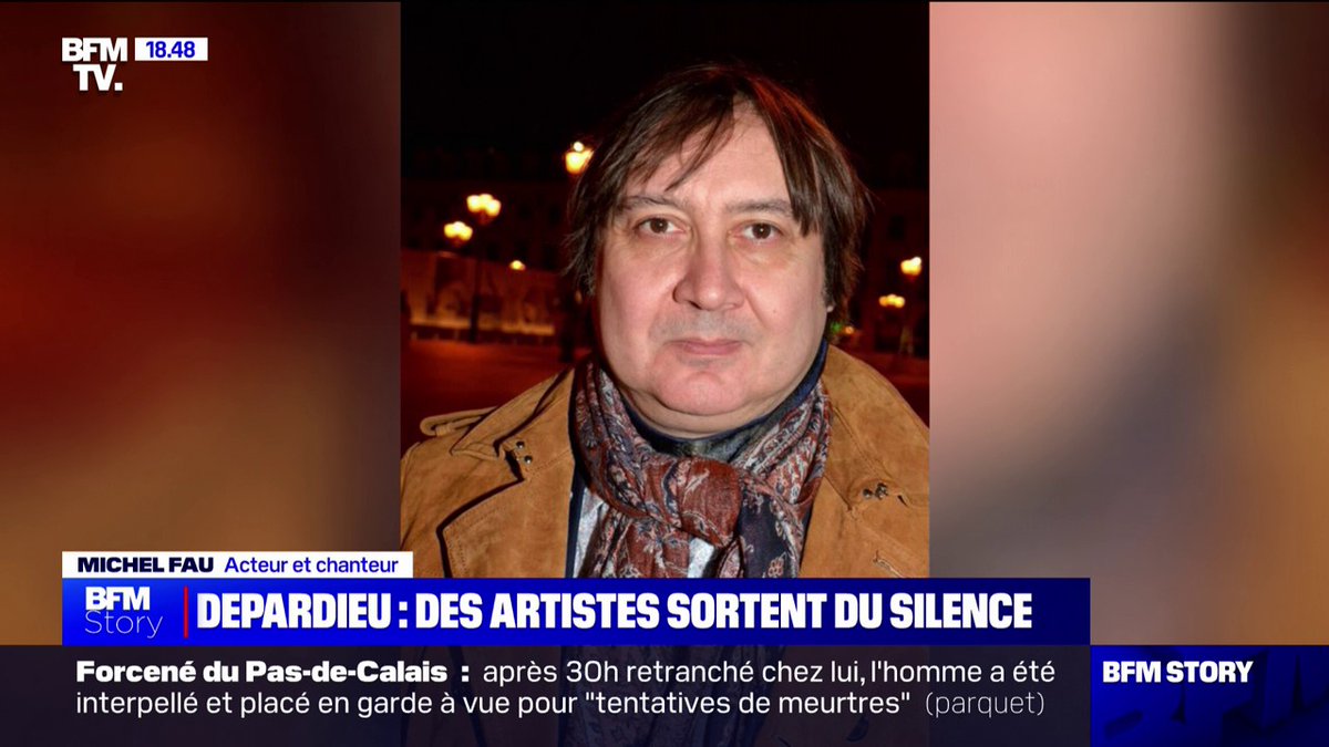 Michel Fau, signataire de la tribune en soutien à Gérard Depardieu: "L'artiste doit rester extravagant, scandaleux, obscène et ingérable"