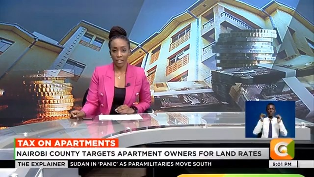 Tax On Apartments: Nairobi County targets apartment owners for land rates Sectional property law prescribes rates for individuals County on the spot for dismal collections County says it has new valuation scheme for land #TheExplainer Yvonne Okwara