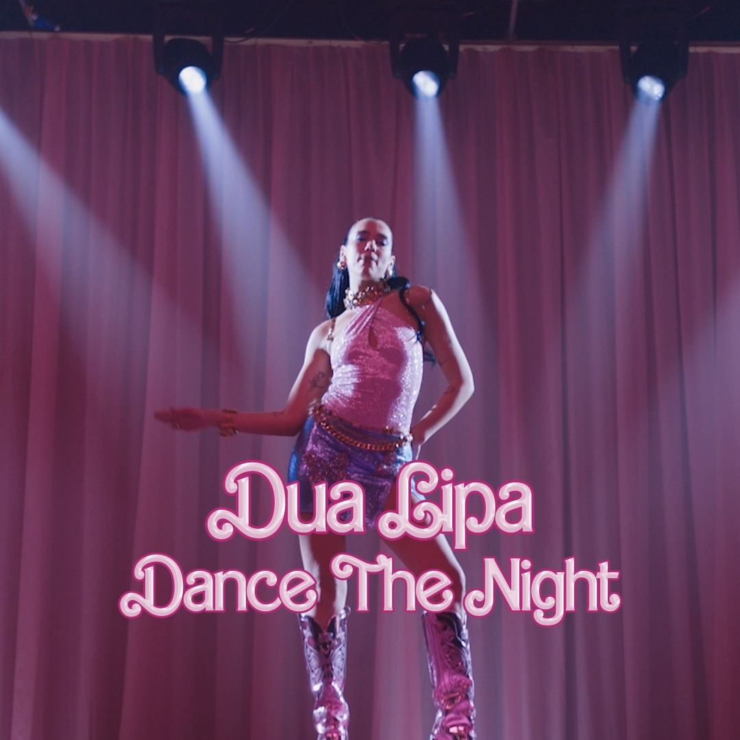 🏆 | @WarnerRecords promo for DUA LIPA's “Dance The Night” at the 2024 GRAMMY Awards!