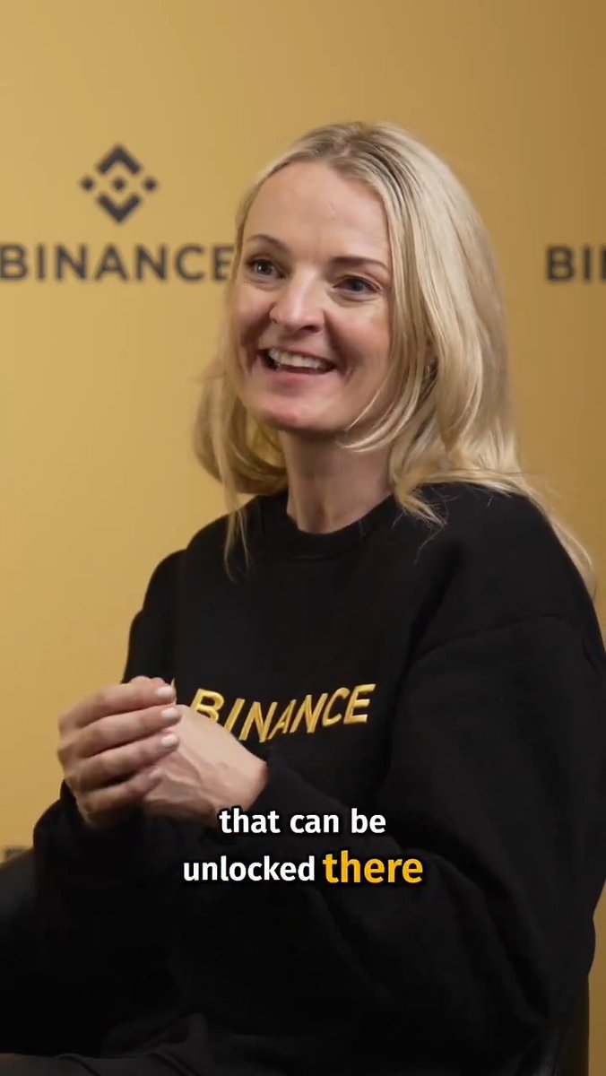 "Those partnerships and those strategic alliances are going to be critical to us making this an everyday reality.” Watch on as #Binance CMO, Rachel Conlan, shares her thoughts on the opportunities for mainstream Web2 brands entering the crypto space.