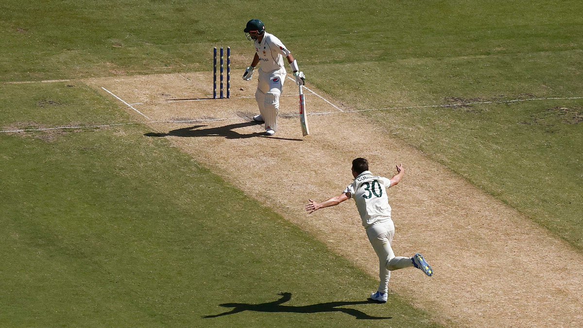 Cummins destroyed Babar Azam at the MCG.