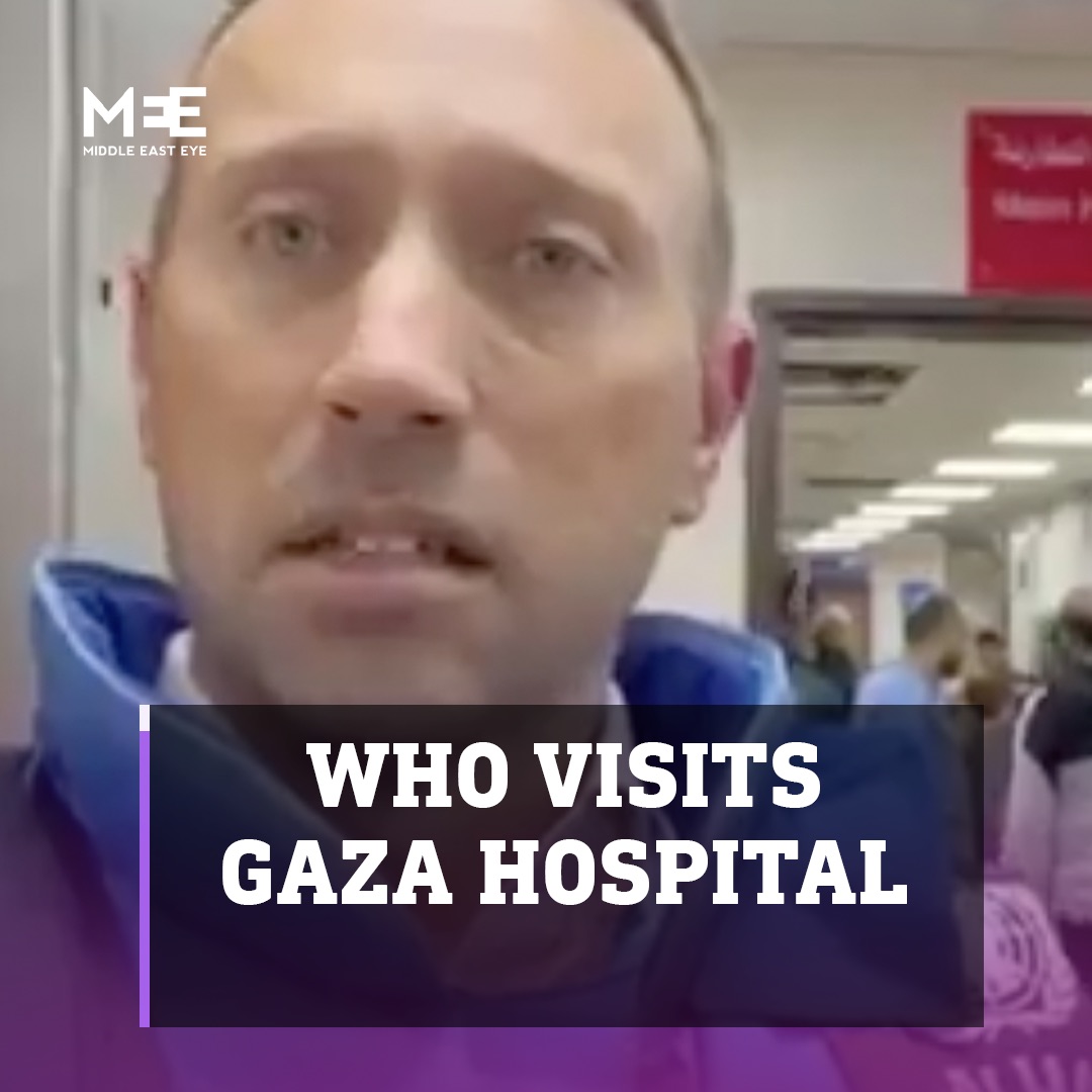 The World Health Organization describes alarming scenes at Gaza's Al-Aqsa Hospital and says the situation is "unacceptable"
