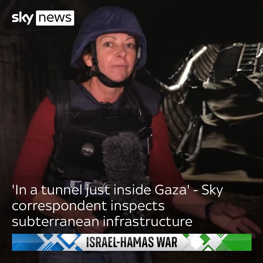 A large Hamas tunnel equipped with electricity and a rail track which runs miles into Gaza City has been shown to the media by the IDF. Nicole Johnston explores a tunnel under Gaza, the kind Hamas use to move weapons from one end of the Strip to another.