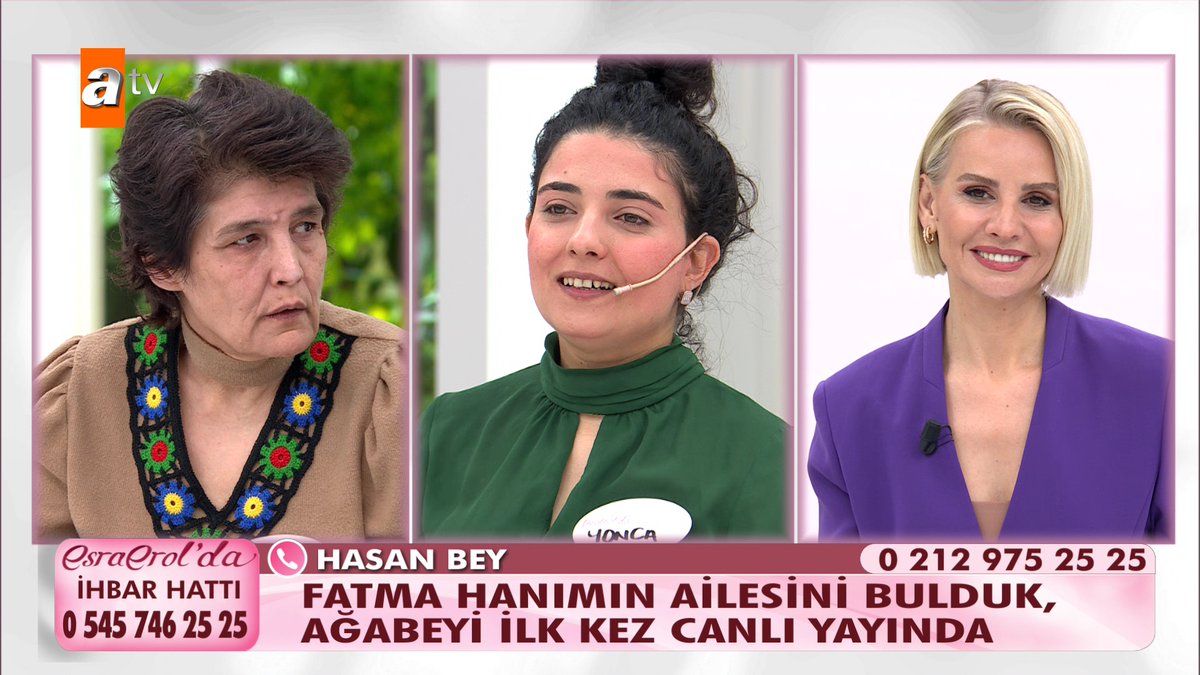 Bir mucize daha Esra Erol'da gerçek oldu. "Fatma Hanım'ın ailesini bulduk..." #EsraErolda