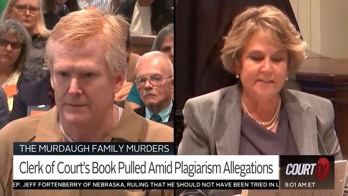 UPDATE: The #MurdaughTrial Clerk of Court #BeckyHill has admitted to plagiarizing portions of her book. Her co-author Neil Gordon, who discovered the stolen text, has vowed to never work with Hill again. The book is no longer available for sale.