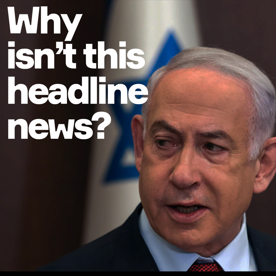 Benjamin Netanyahu has just declared Israel's real plan: the mass expulsion of Gaza's Palestinian population. This should be headline news. It isn't. Why?